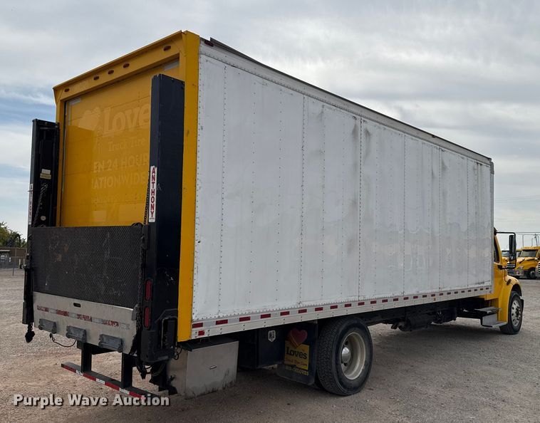 image for item EU5189 2017 Freightliner Business Class M2 box truck