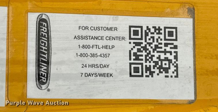 image for item EU5189 2017 Freightliner Business Class M2 box truck