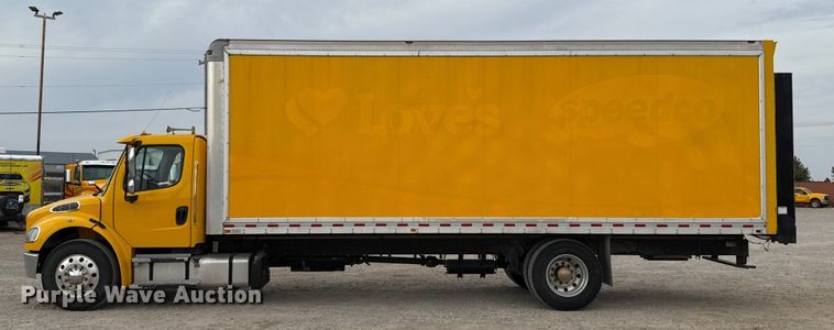 image for item EU5190 2017 Freightliner Business Class M2 box truck