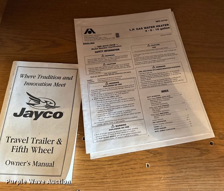 image for item EU6448 1998 Jayco 285 BHS camper