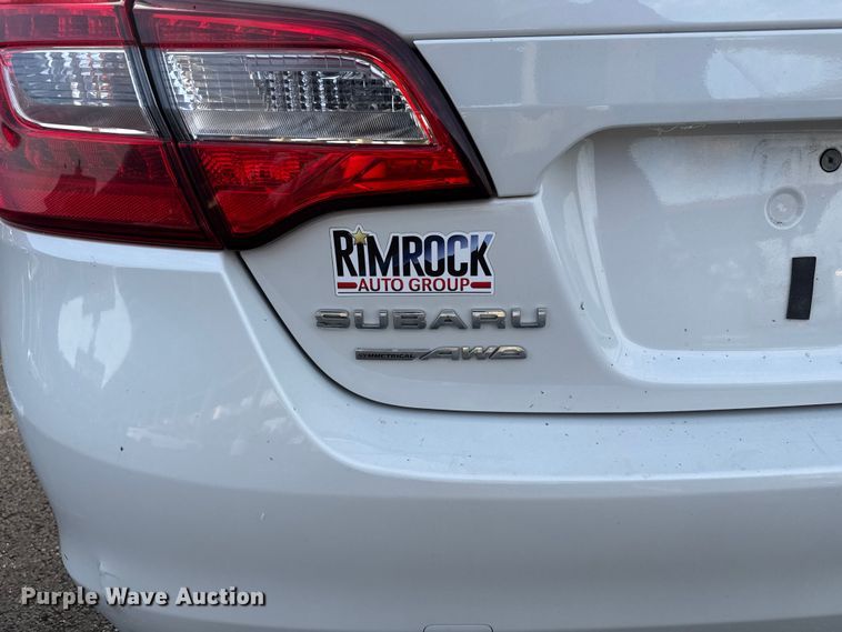 image for item EV1962 2015 Subaru Legacy 