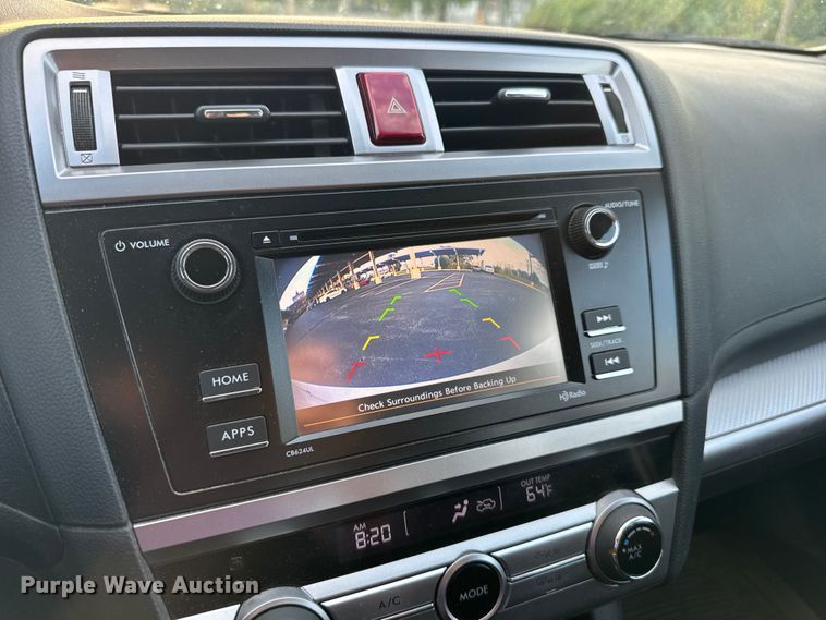 image for item EV1962 2015 Subaru Legacy 