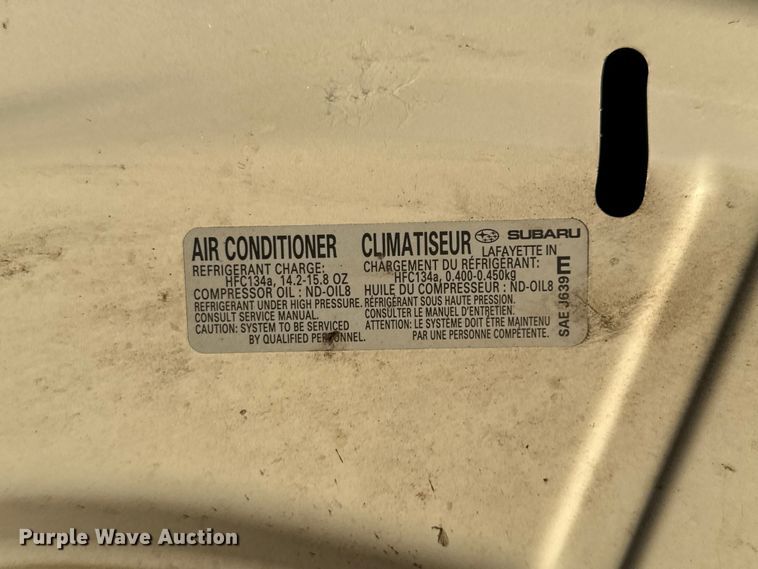 image for item EV1962 2015 Subaru Legacy 