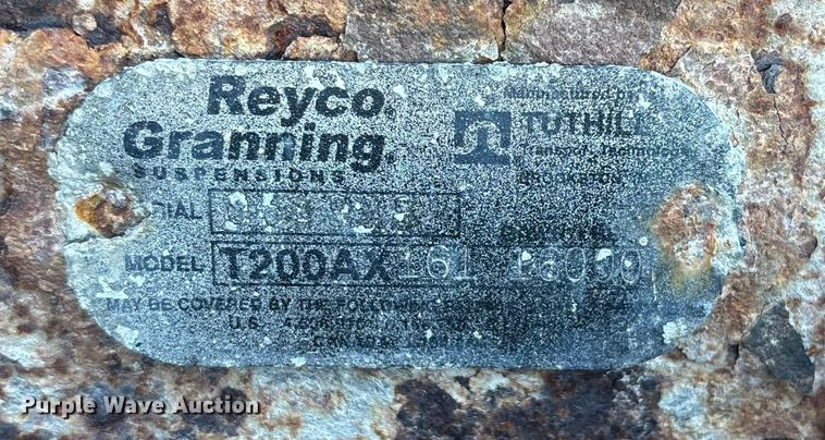 image for item FG1719 Reyco Granning T200AX161 16000 lift axle