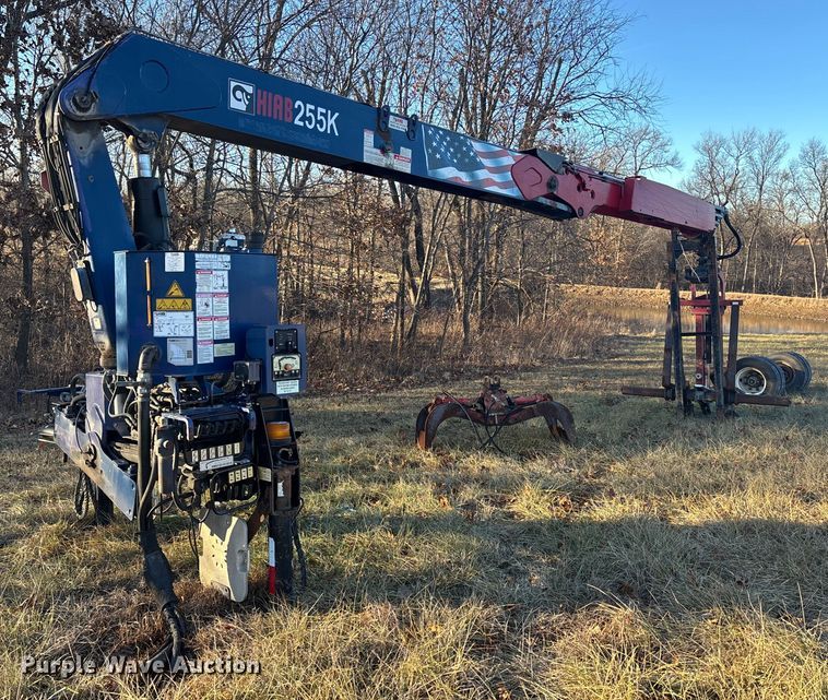 image for item FG1721 2007 HIAB 255K K-3 HiPro knuckle boom crane