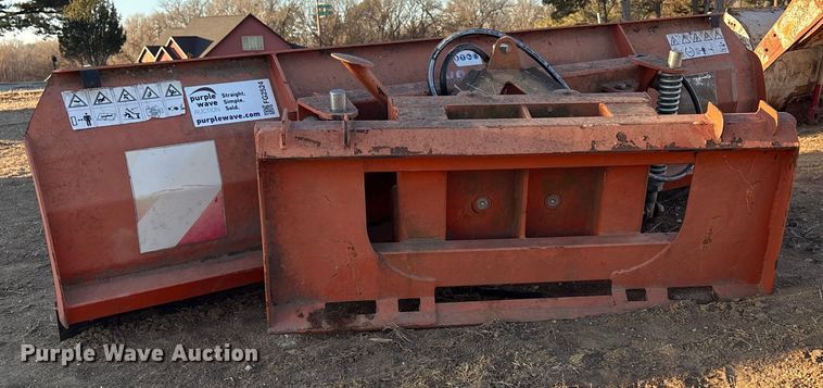 image for item FG2524 YS-86 skid steer snow plow