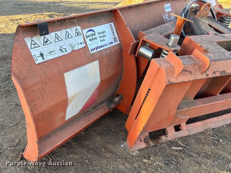 image for item FG2524 YS-86 skid steer snow plow