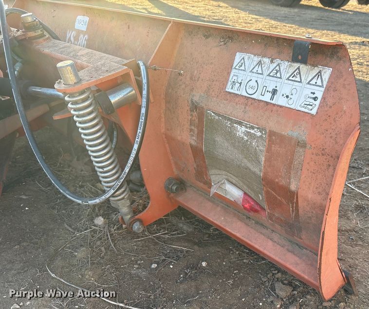 image for item FG2524 YS-86 skid steer snow plow