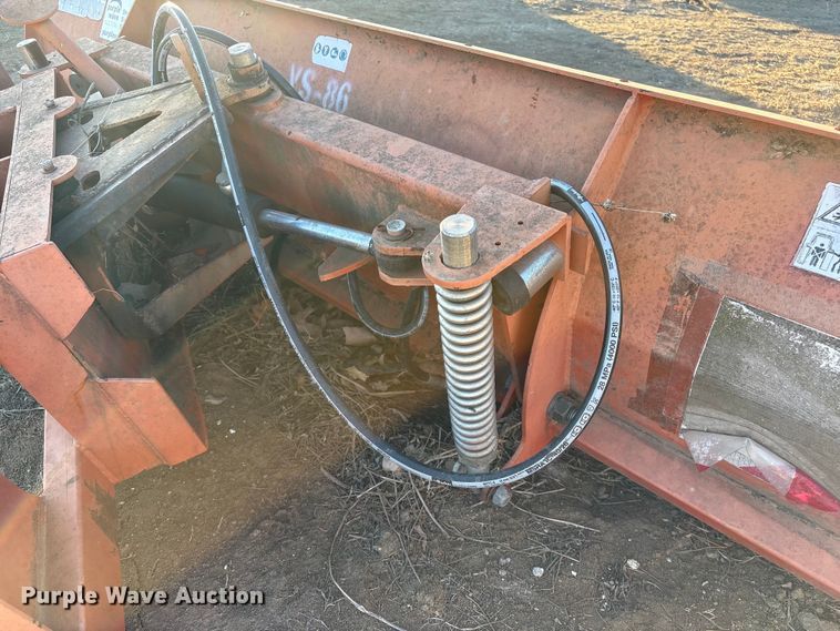 image for item FG2524 YS-86 skid steer snow plow