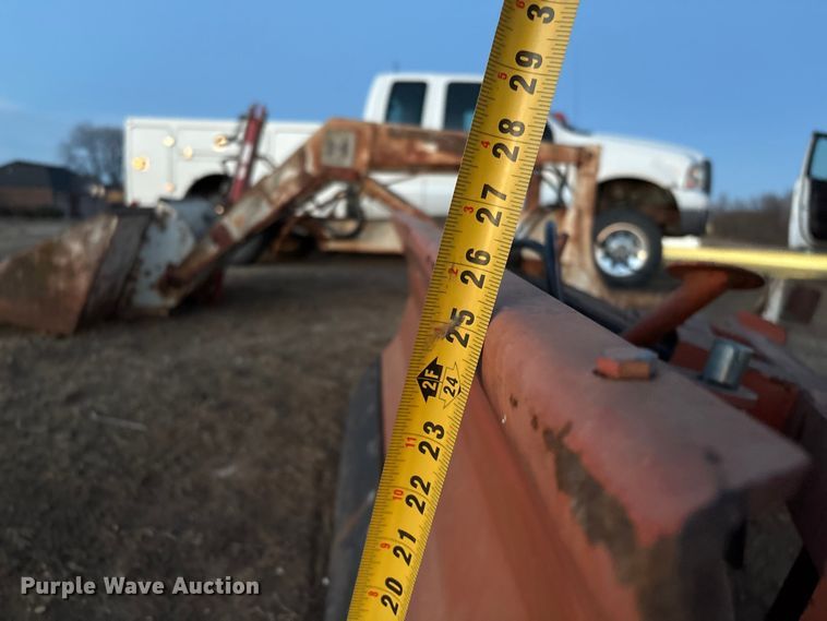 image for item FG2524 YS-86 skid steer snow plow