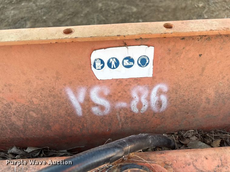 image for item FG2524 YS-86 skid steer snow plow