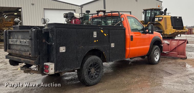 image for item FG2525 2015 Ford F350 utility bed pickup truck