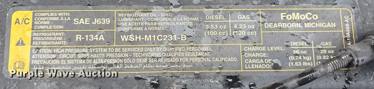 image for item FG2525 2015 Ford F350 utility bed pickup truck