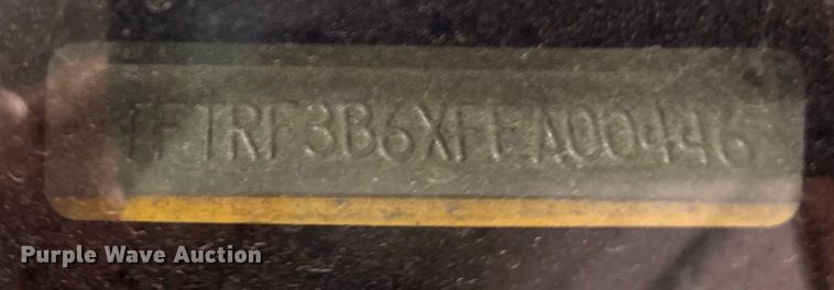 image for item FG2525 2015 Ford F350 utility bed pickup truck