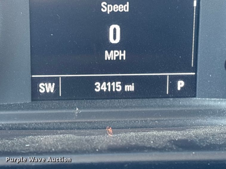 image for item FI0116 2020 GMC Sierra 3500HD Crew Cab flatbed pickup truck