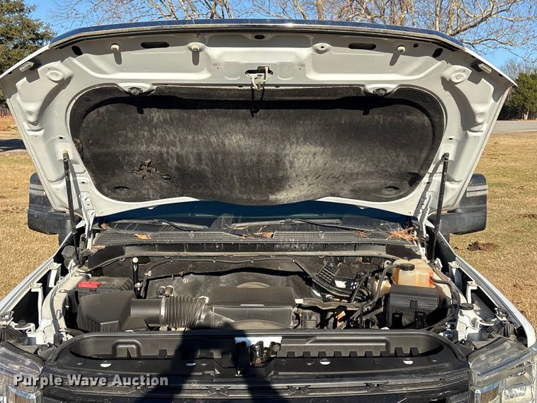 image for item FI0116 2020 GMC Sierra 3500HD Crew Cab flatbed pickup truck