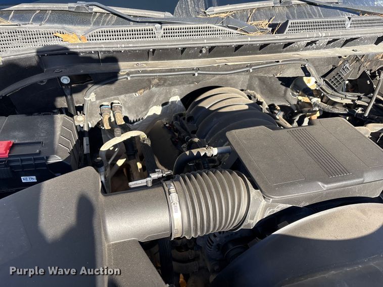 image for item FI0116 2020 GMC Sierra 3500HD Crew Cab flatbed pickup truck