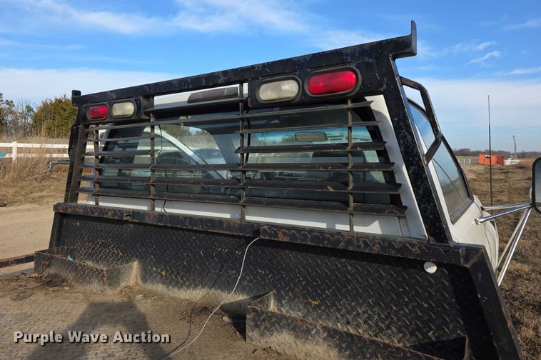 image for item FI0736 1998 Dodge Ram 3500 flatbed pickup truck