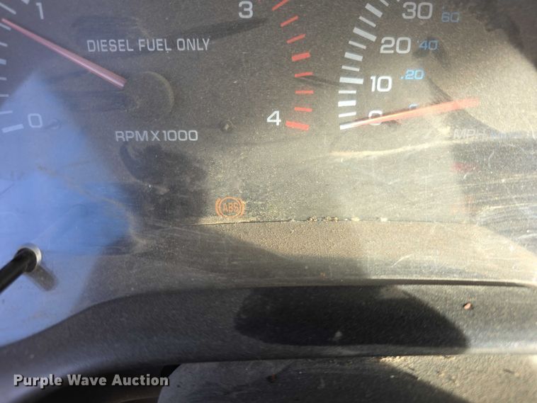 image for item FI0736 1998 Dodge Ram 3500 flatbed pickup truck