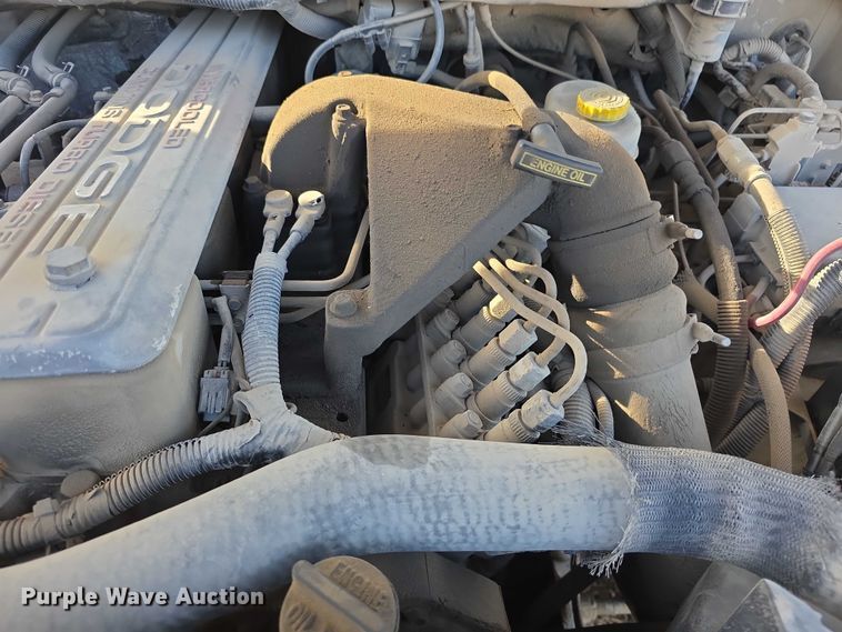 image for item FI0736 1998 Dodge Ram 3500 flatbed pickup truck