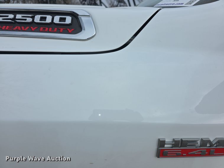 image for item FI0745 2021 RAM 2500 Crew Cab pickup truck