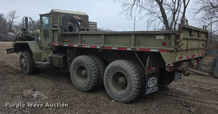 image for item FI0748 1972 American M813 flatbed truck