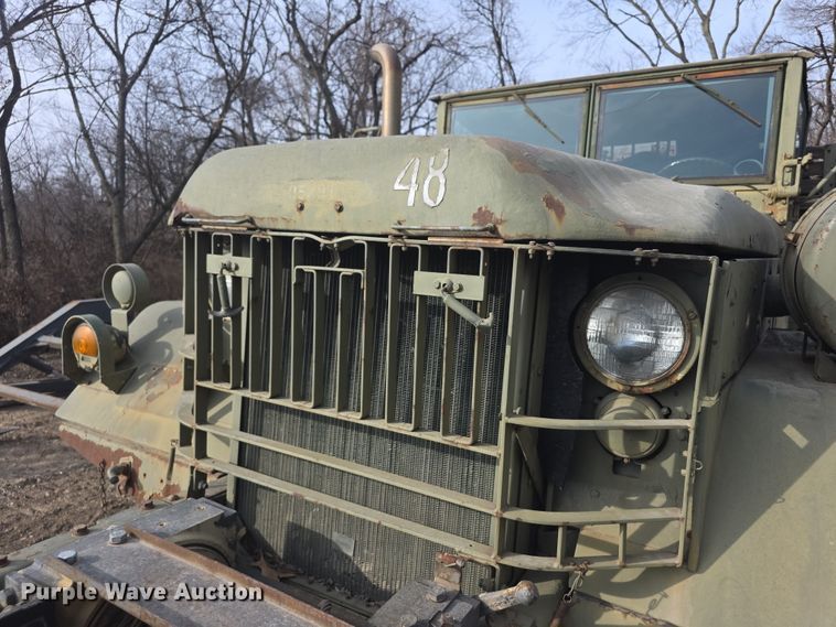 image for item FI0748 1972 American M813 flatbed truck