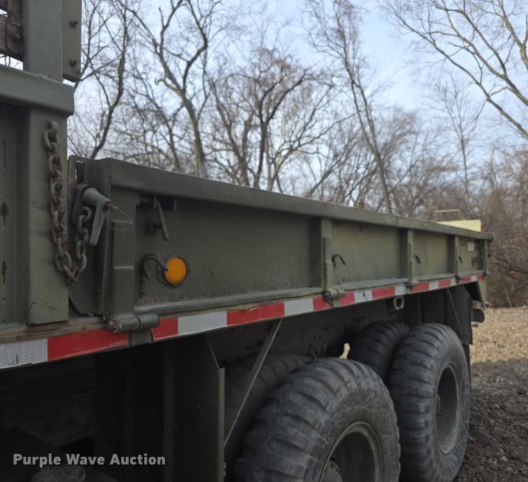 image for item FI0748 1972 American M813 flatbed truck