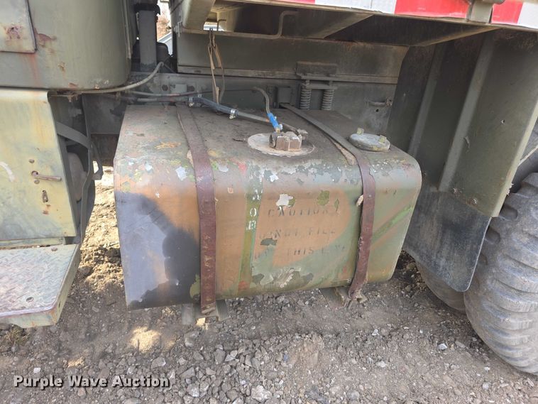 image for item FI0748 1972 American M813 flatbed truck