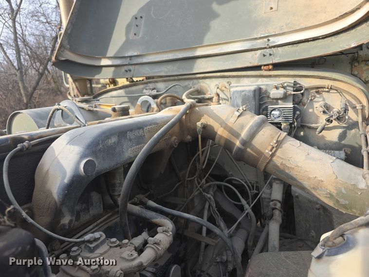 image for item FI0748 1972 American M813 flatbed truck