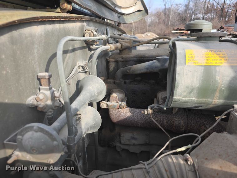 image for item FI0748 1972 American M813 flatbed truck