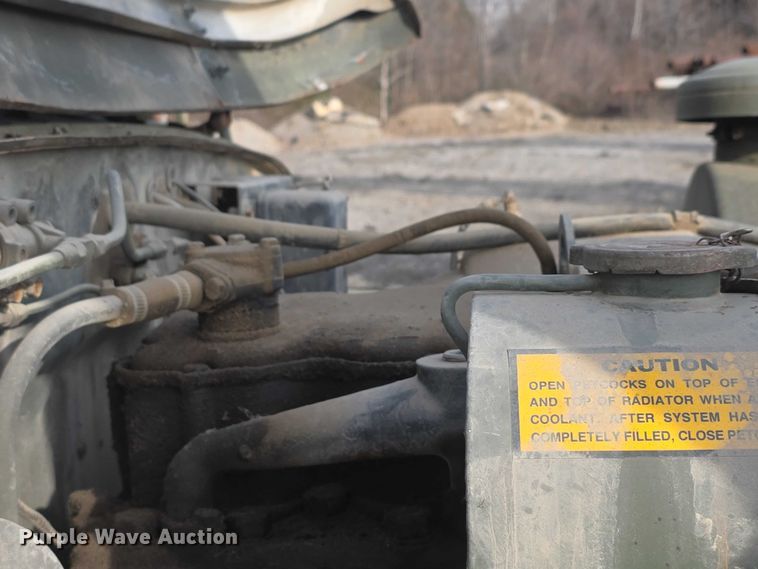 image for item FI0748 1972 American M813 flatbed truck