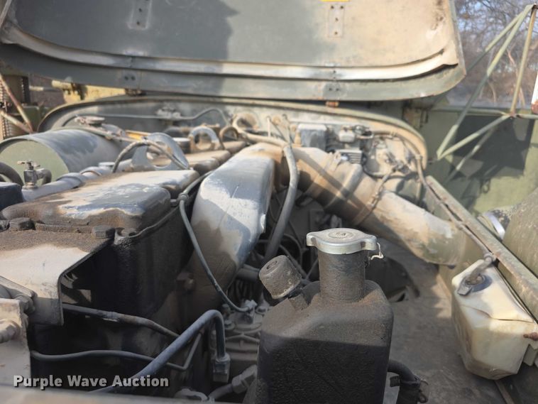 image for item FI0748 1972 American M813 flatbed truck