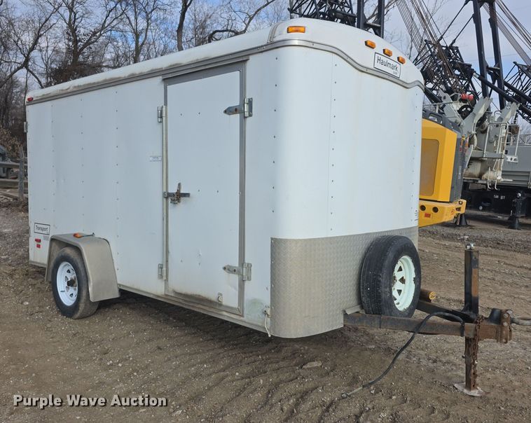 image for item FI0814 2004 Haulmark Transport DLX enclosed cargo trailer