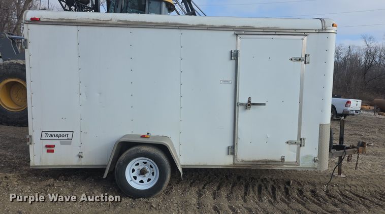image for item FI0814 2004 Haulmark Transport DLX enclosed cargo trailer