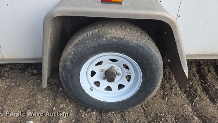 image for item FI0814 2004 Haulmark Transport DLX enclosed cargo trailer