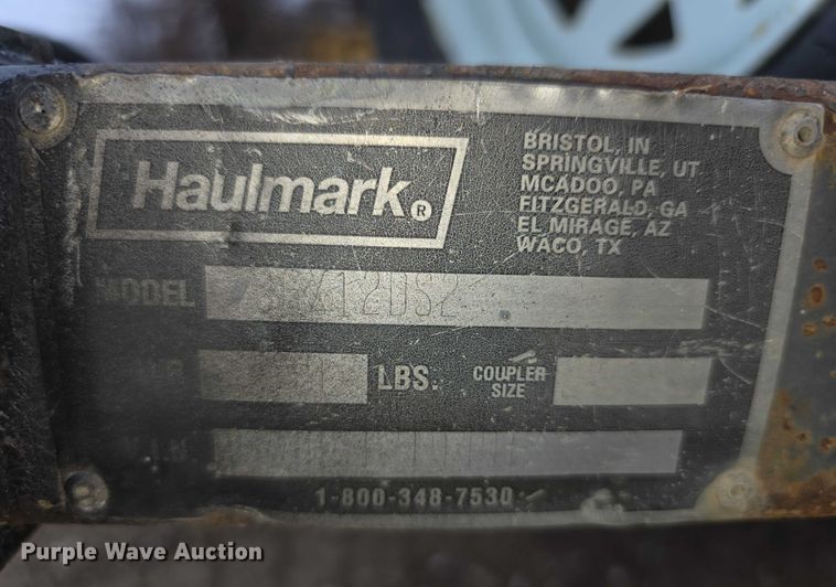 image for item FI0814 2004 Haulmark Transport DLX enclosed cargo trailer