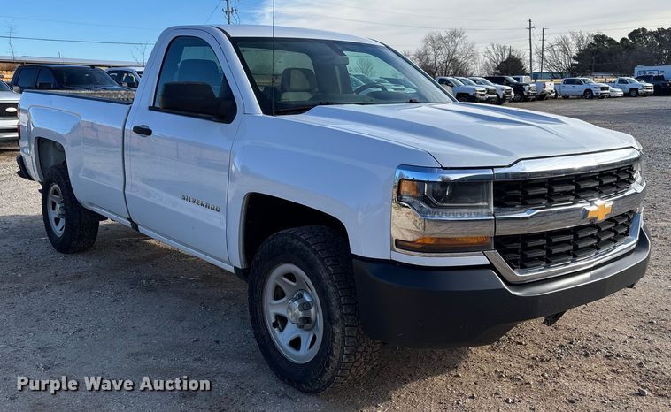 image for item FI1607 2018 Chevrolet Silverado 1500 pickup truck