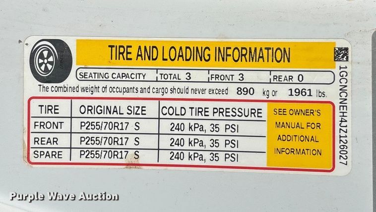 image for item FI1607 2018 Chevrolet Silverado 1500 pickup truck