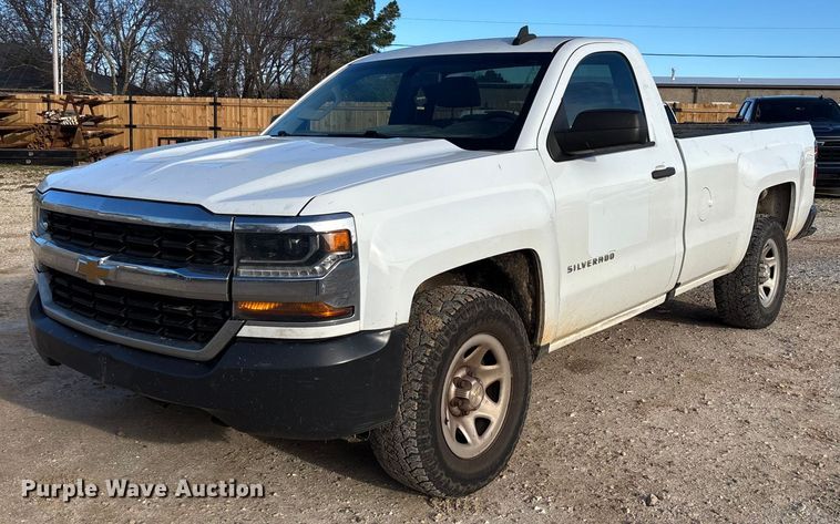 image for item FI1608 2016 Chevrolet Silverado 1500 pickup truck