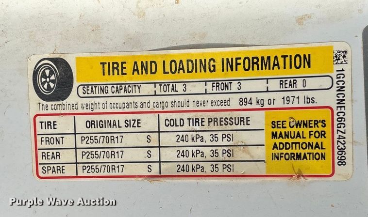 image for item FI1608 2016 Chevrolet Silverado 1500 pickup truck