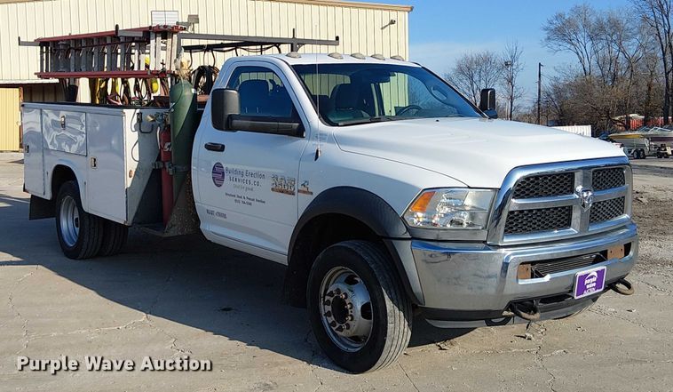 image for item FK0809 2014 RAM 4500 Heavy Duty utility / service truck