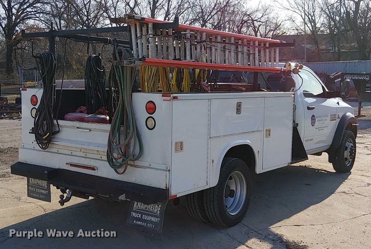 image for item FK0809 2014 RAM 4500 Heavy Duty utility / service truck