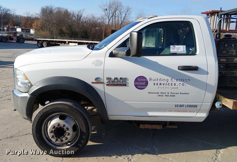 image for item FK0809 2014 RAM 4500 Heavy Duty utility / service truck