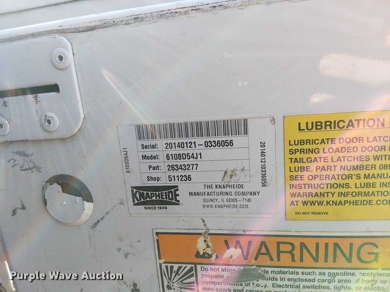 image for item FK0809 2014 RAM 4500 Heavy Duty utility / service truck