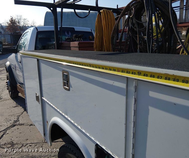 image for item FK0809 2014 RAM 4500 Heavy Duty utility / service truck