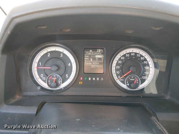 image for item FK0809 2014 RAM 4500 Heavy Duty utility / service truck