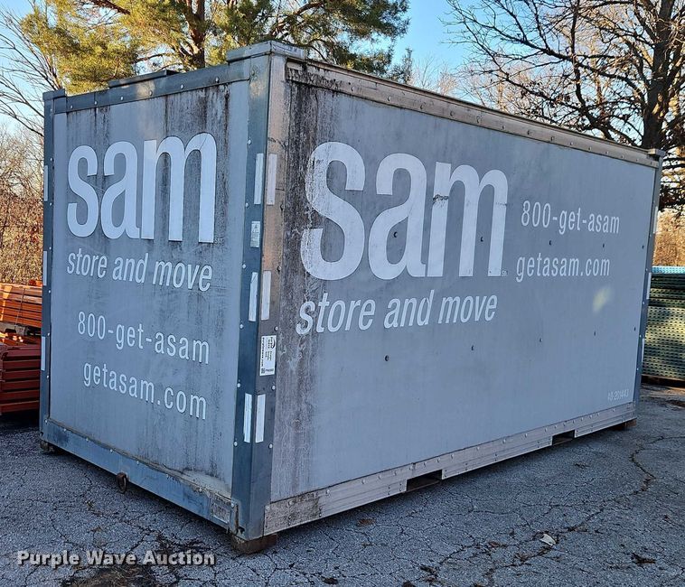 image for item FN5502 Storage container with roll up door