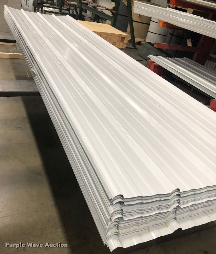 image for item NB9548 (200) Sheets of metal siding/roofing
