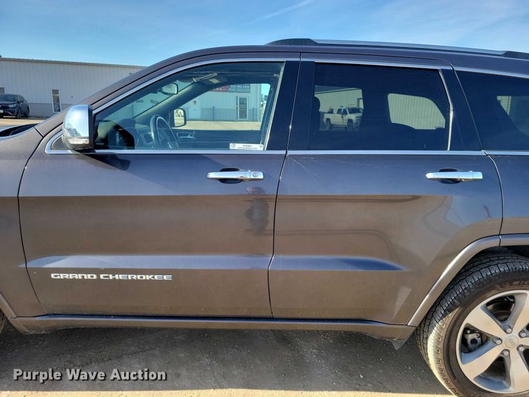 image for item NO9861 2014 Jeep Grand Cherokee Overland SUV